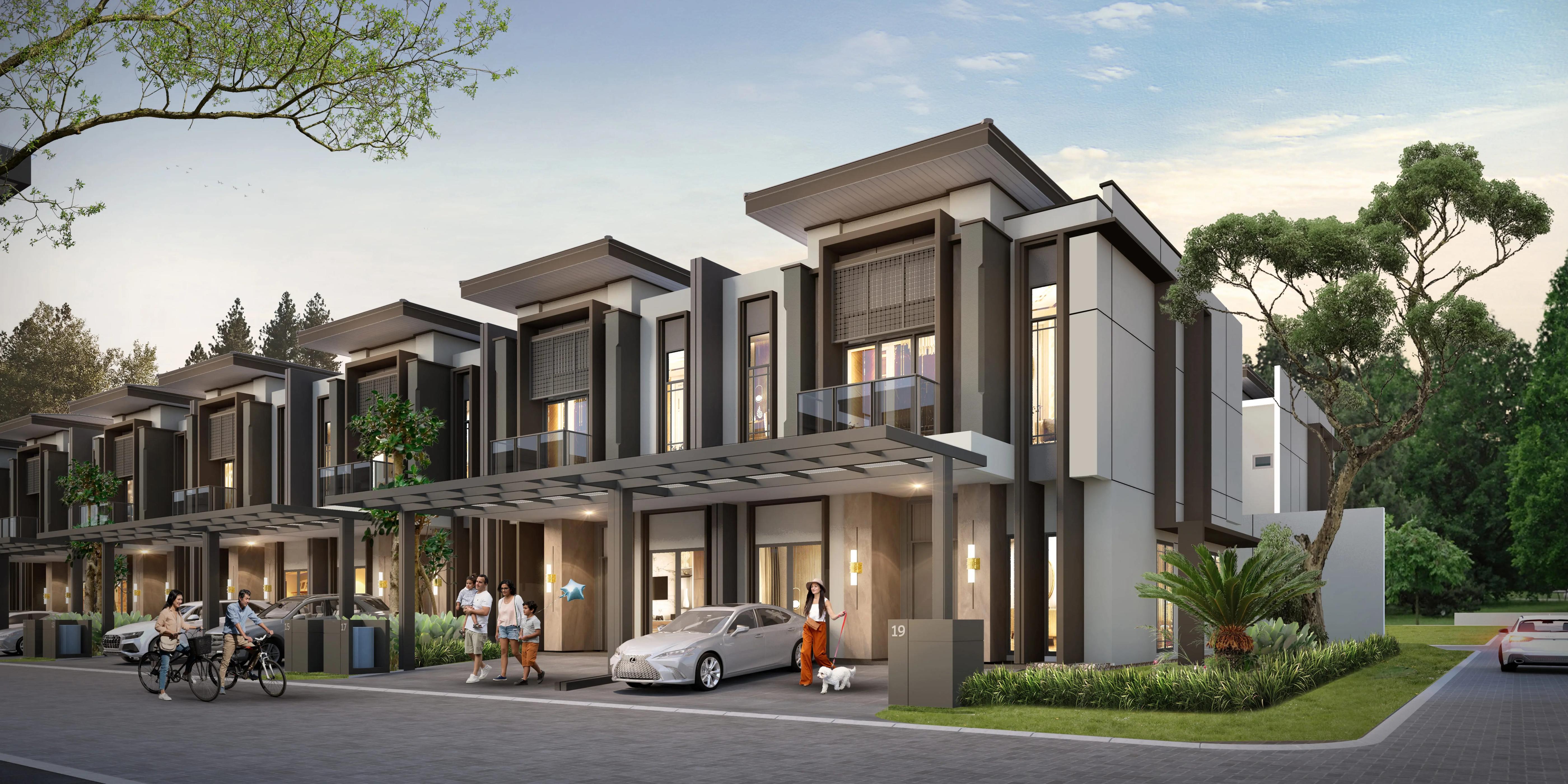 Grand Pasadena Village Type 8 x 19 Hoek 3 Lantai